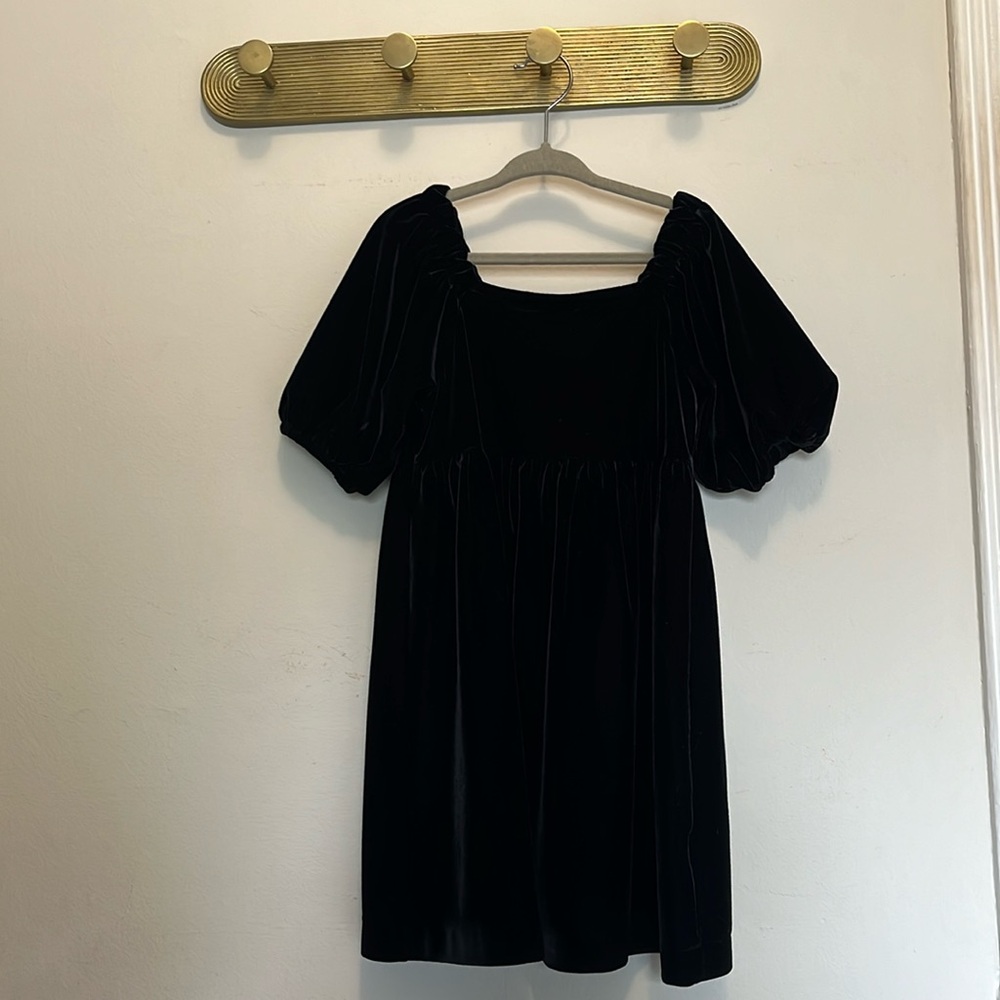 Black Velvet Dress
